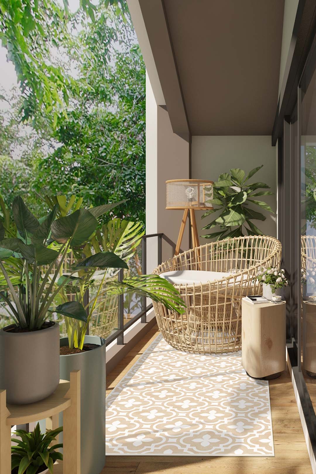 Outdoor Irene Creme Teppich - Image 9