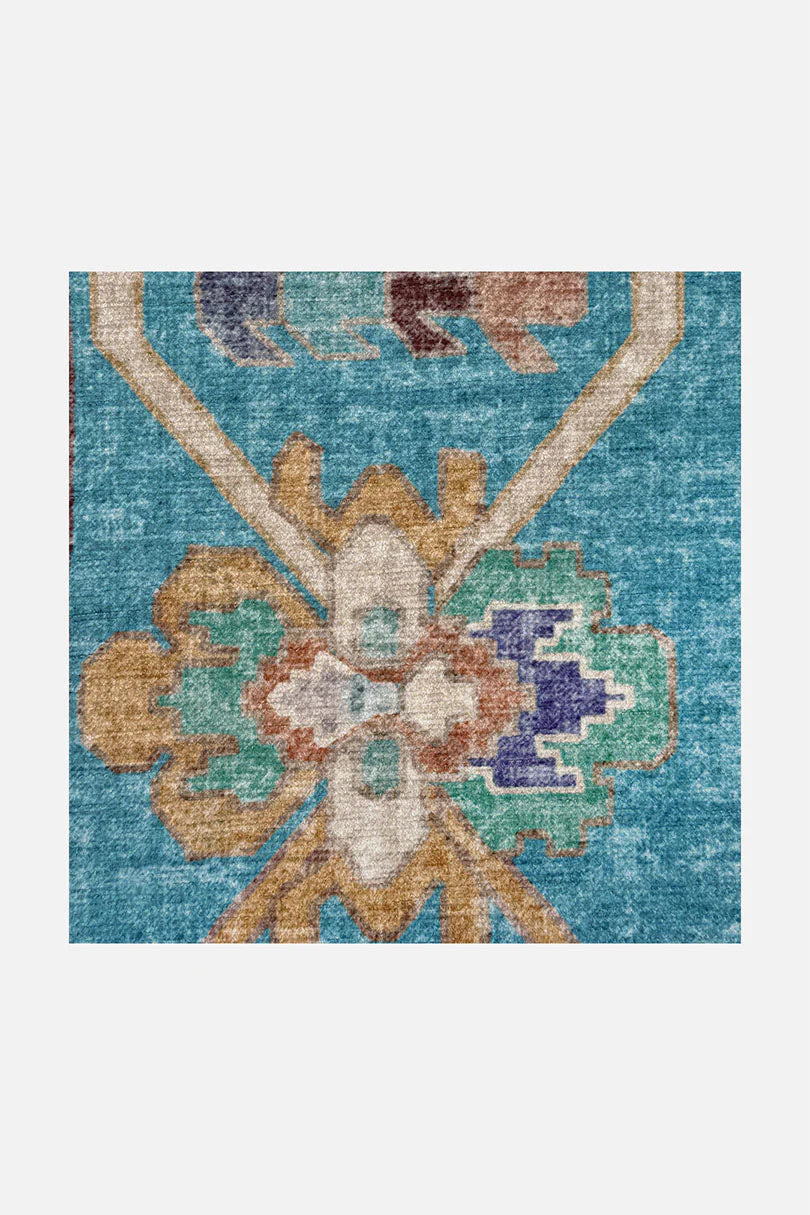 Farah Türkis Teppich - Image 7