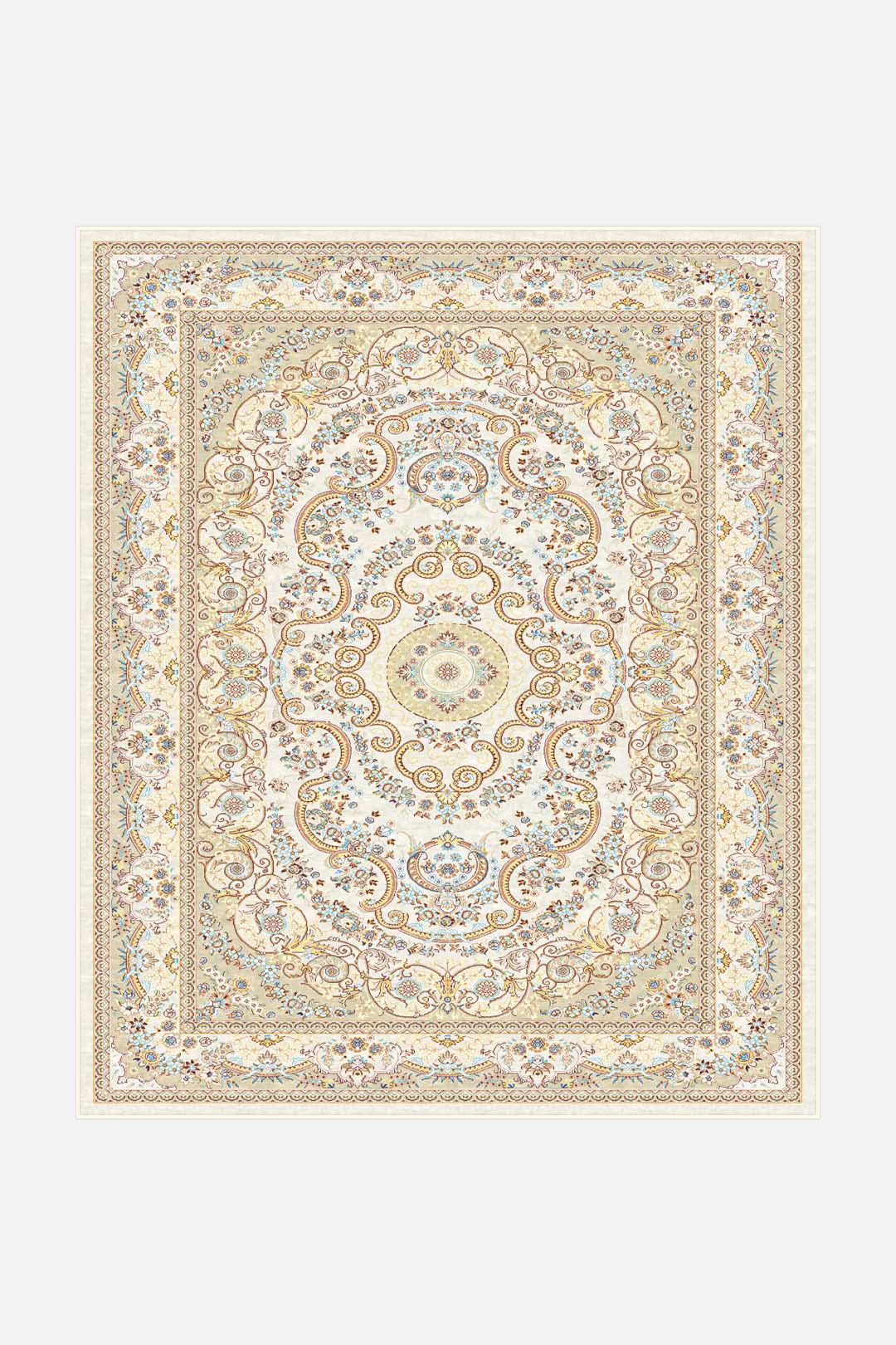 Flora Beige Teppich - Image 15