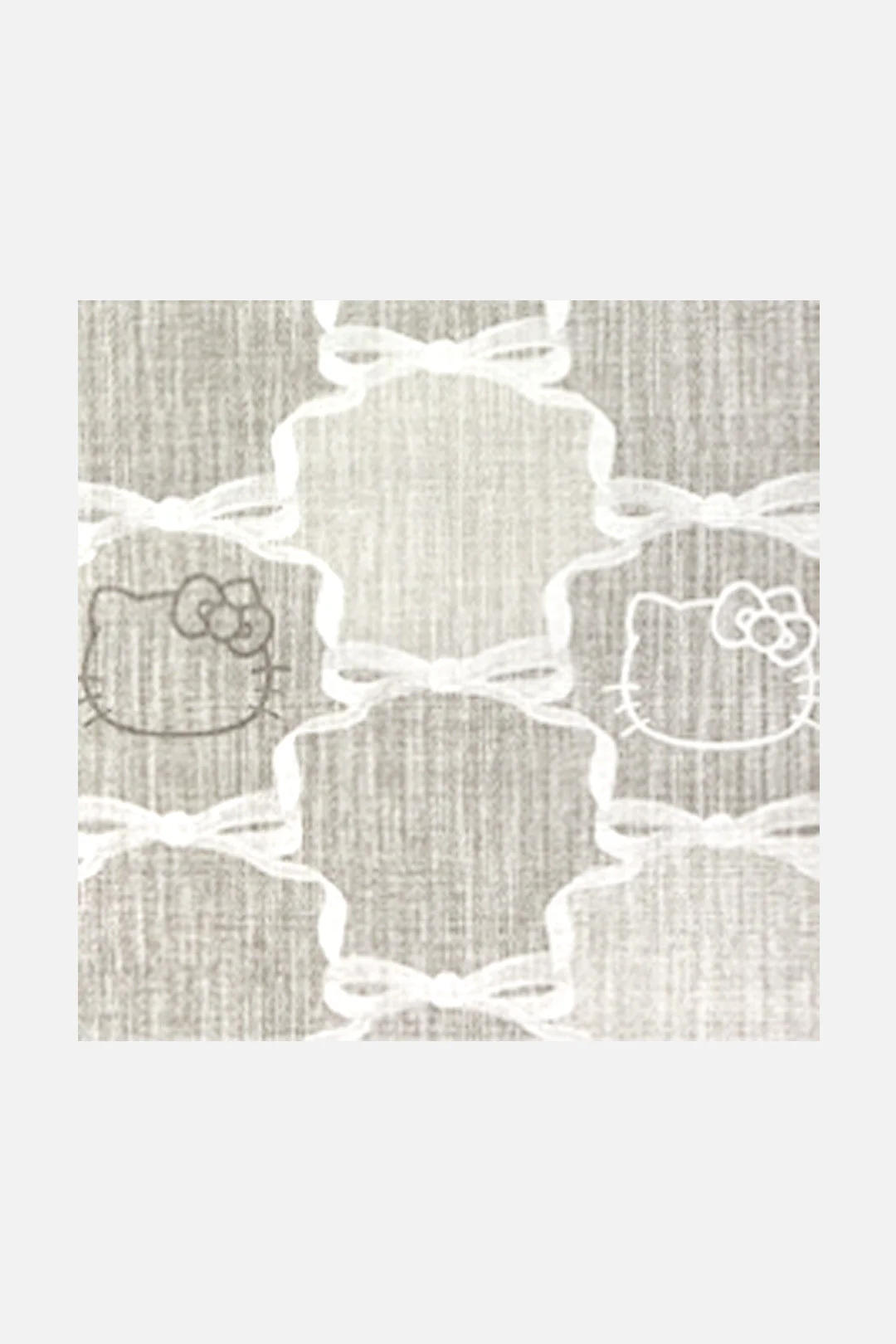Hello Kitty Trellis Taupe Teppich - Image 3