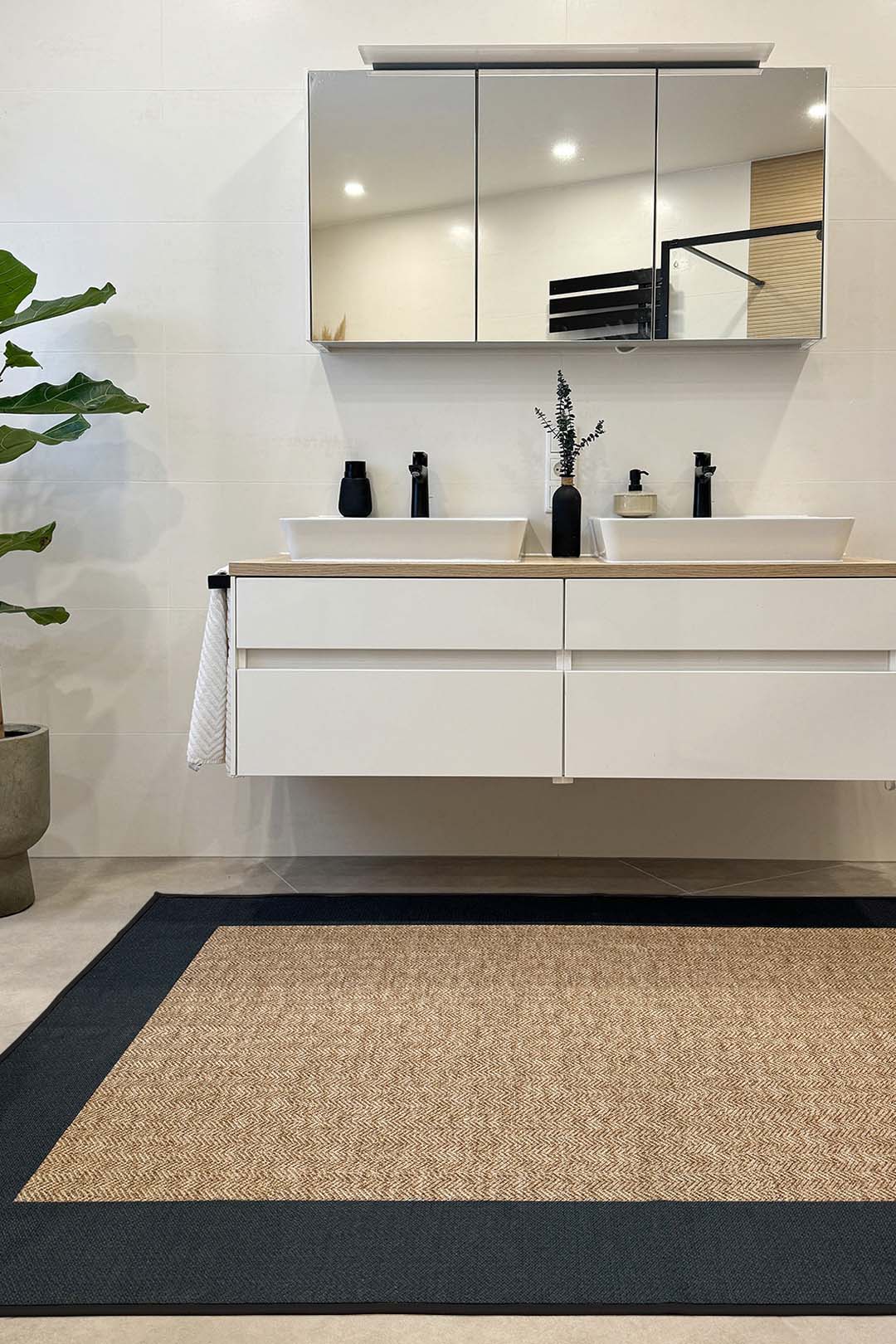 Jute-Haptik Alisa Espresso Teppich - Image 21