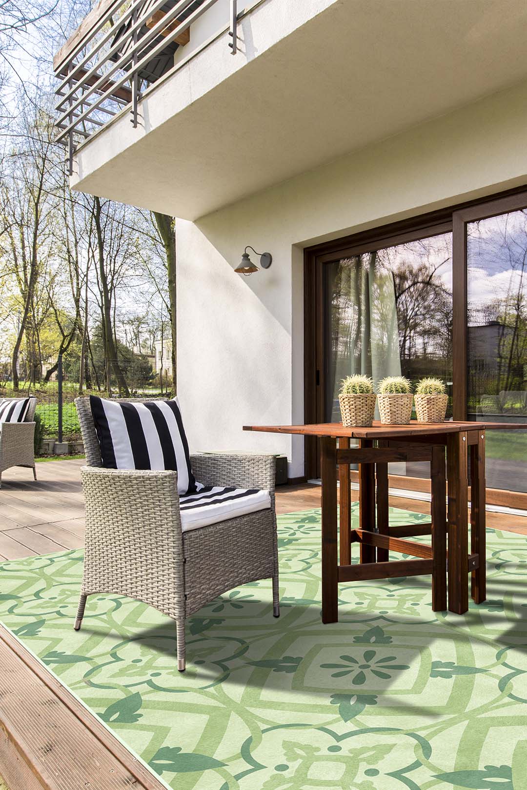 Outdoor Maho Limette Teppich - Image 19