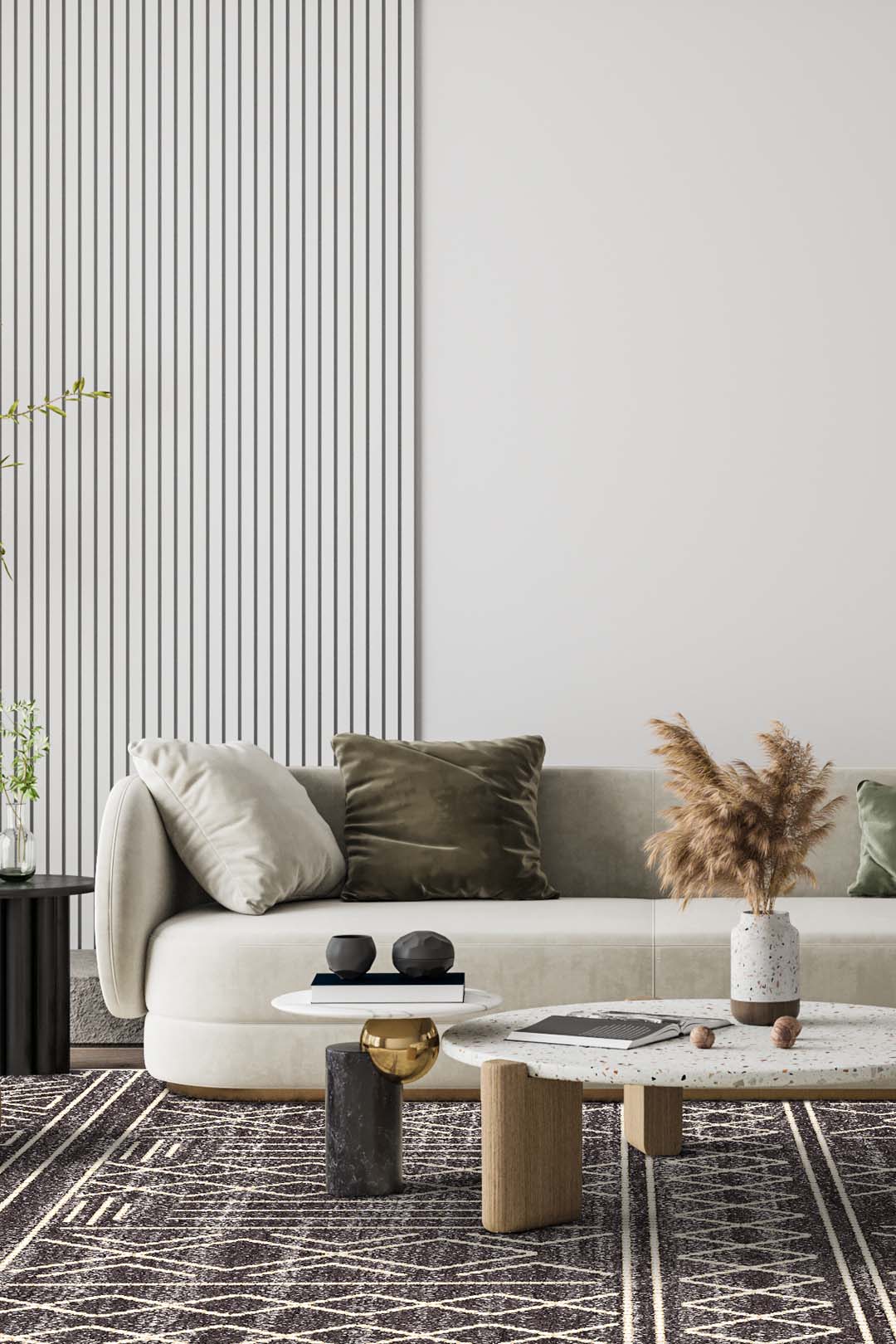 Raya Graphit Teppich - Image 4