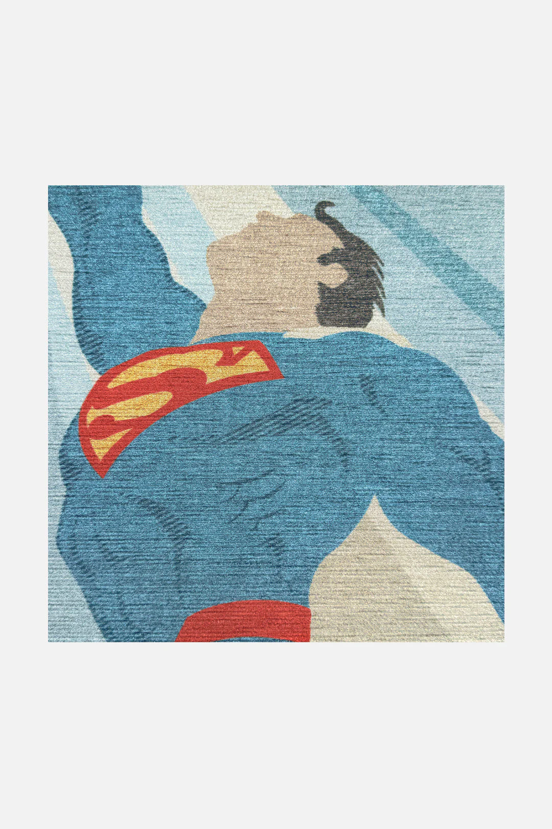 Superman™ Flug Blau Teppich - Image 3