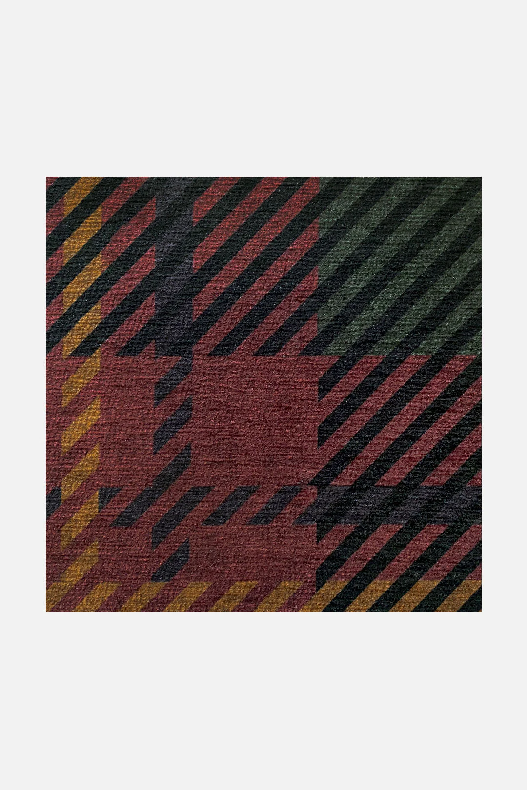 Tartanmuster Kaminrot Teppich - Image 10